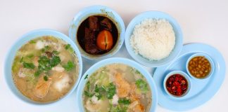 Boon Keng Road Fish Head Bee Hoon is known for its signature fish head noodle soup, with a choice of Spanish mackerel, red grouper or regular grouper.