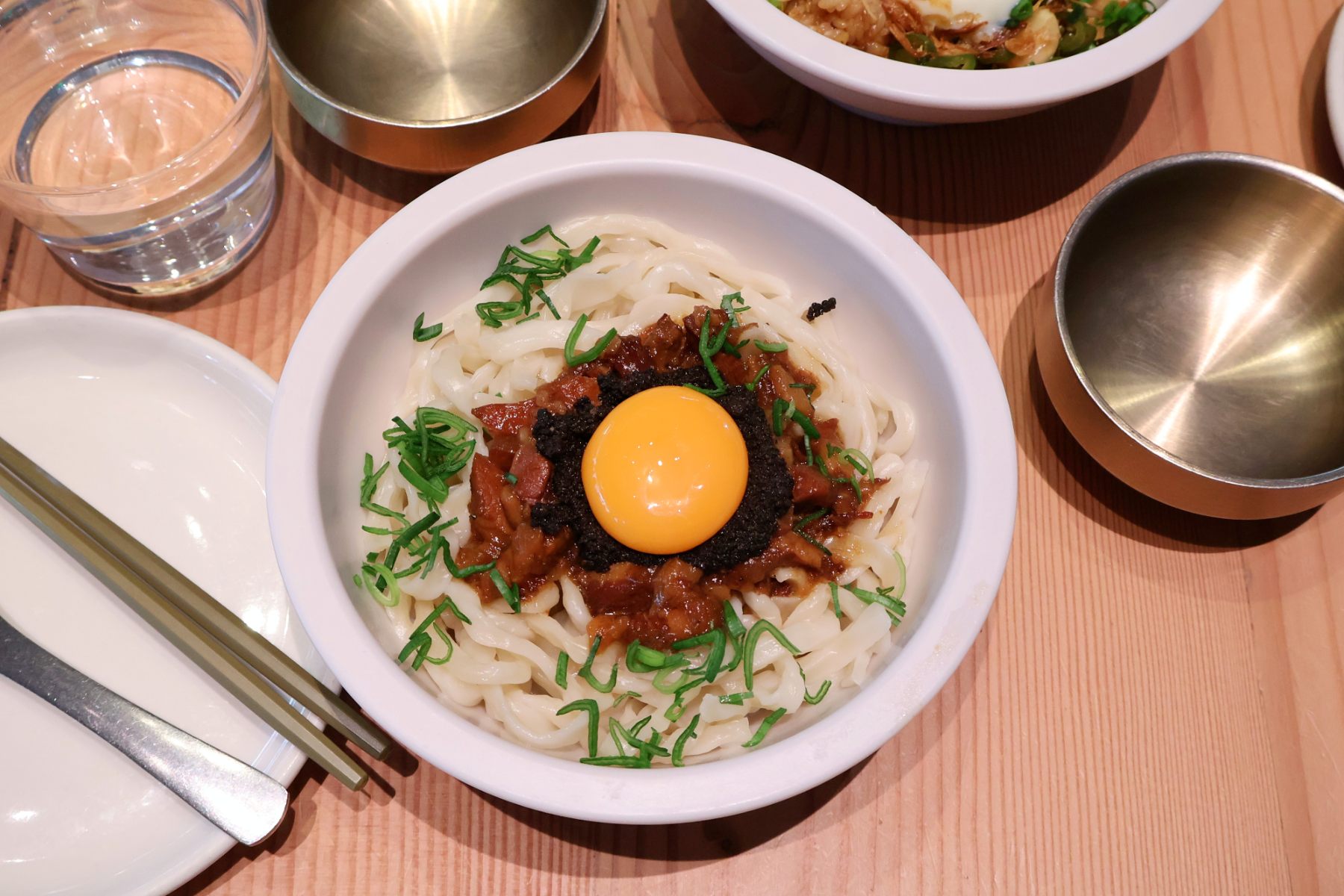 Truffle Meat Sauce Mixed Noodles 松露肉酱拌面 at HuMa 胡麻